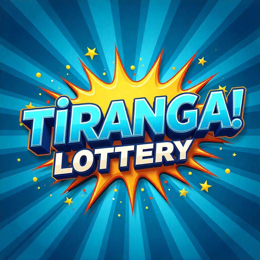 Tiranga Lottery 2025 app interface showing color prediction options